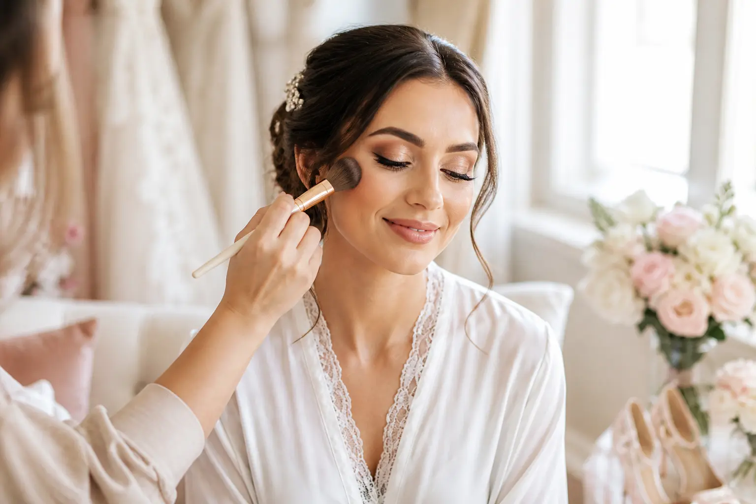 Bridal hair and makeup